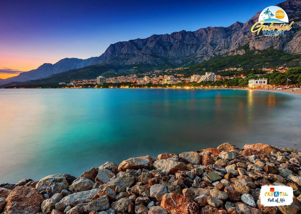 Gabrijel Apartments Makarska 1 외부 사진