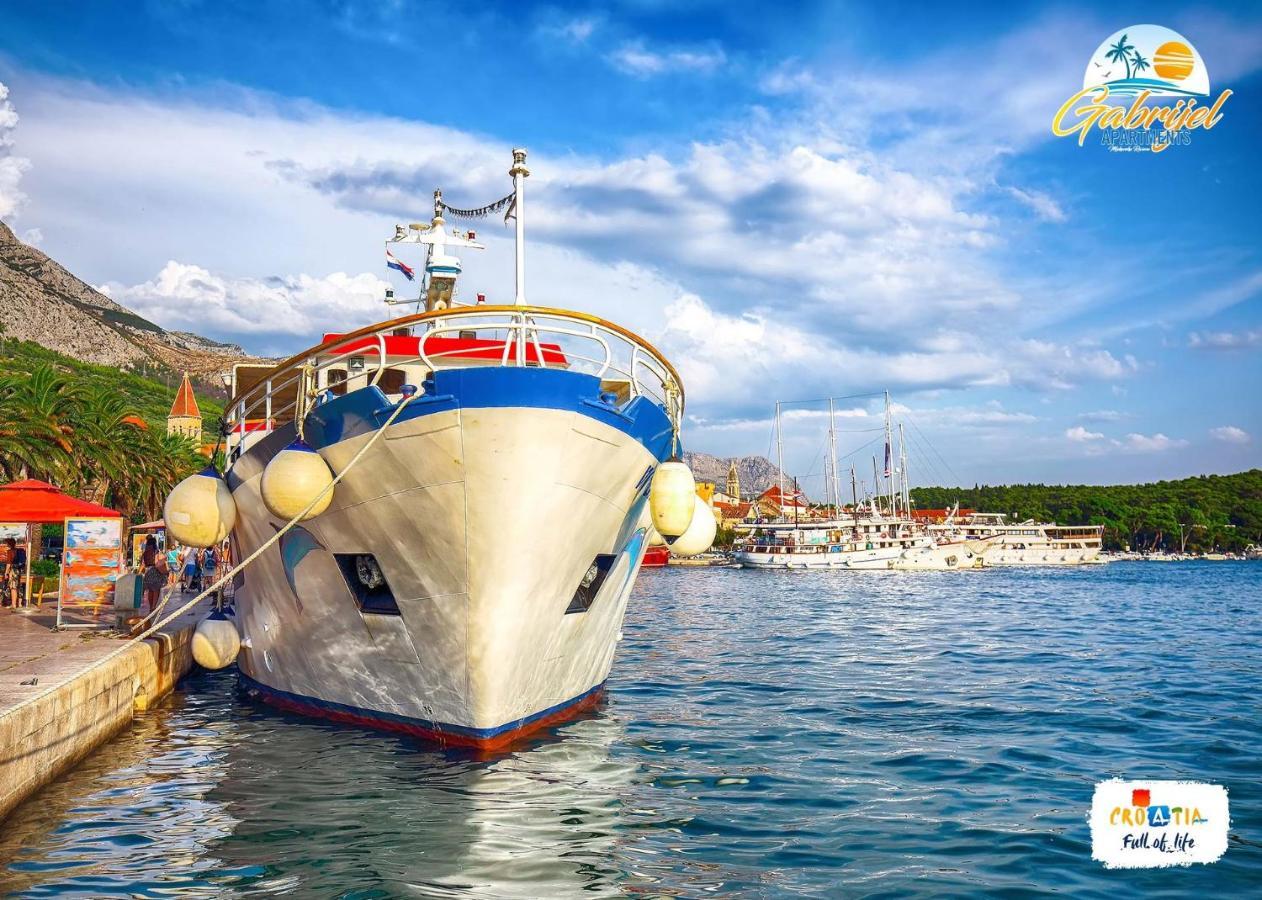 Gabrijel Apartments Makarska 1 외부 사진
